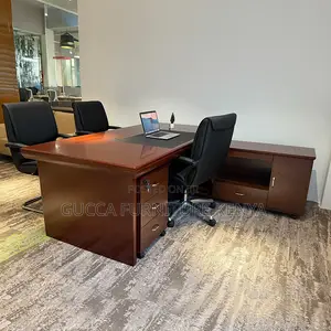 1.8m Executive Mahogany Ceo Office Desk