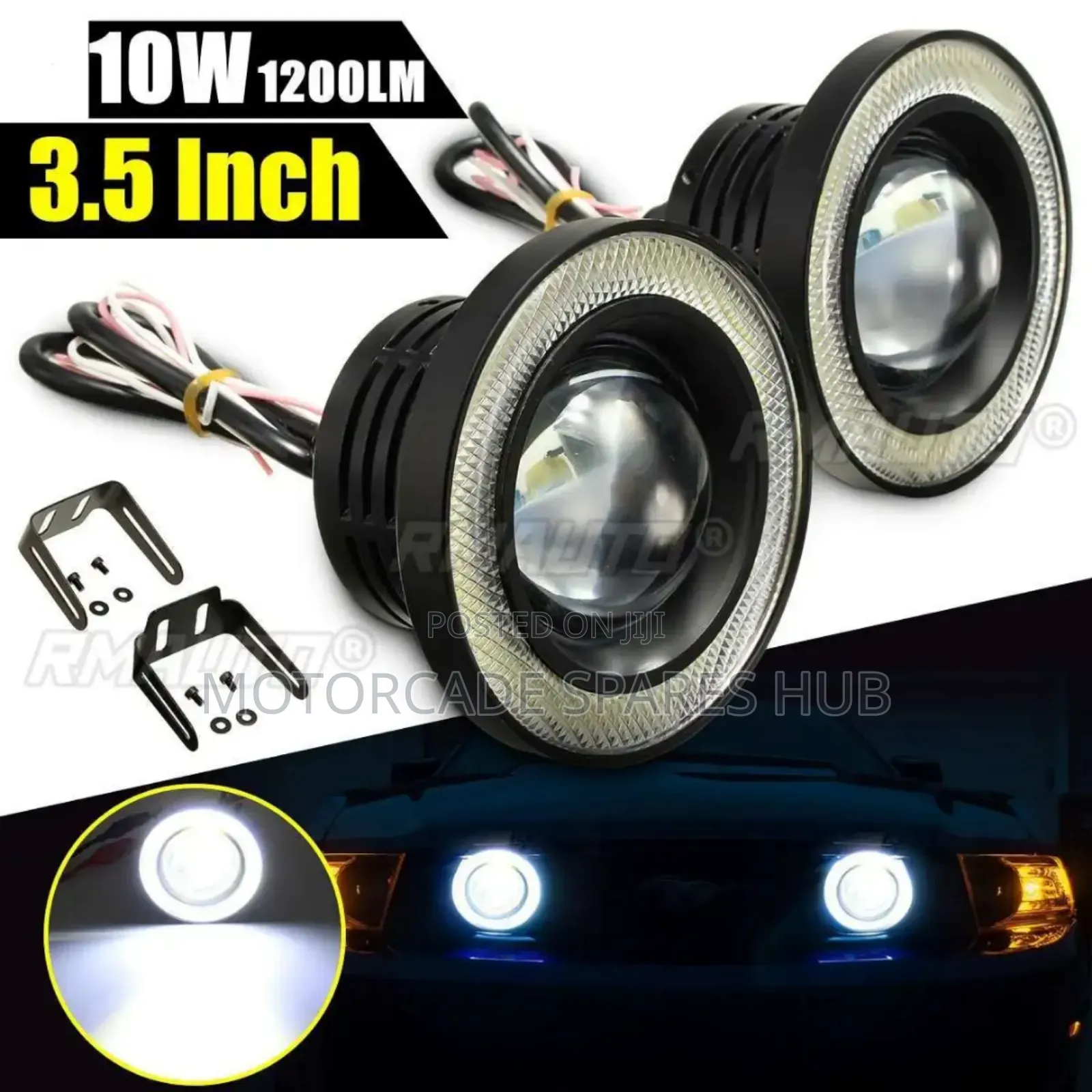 Universal Angel Eyes Fog Lights