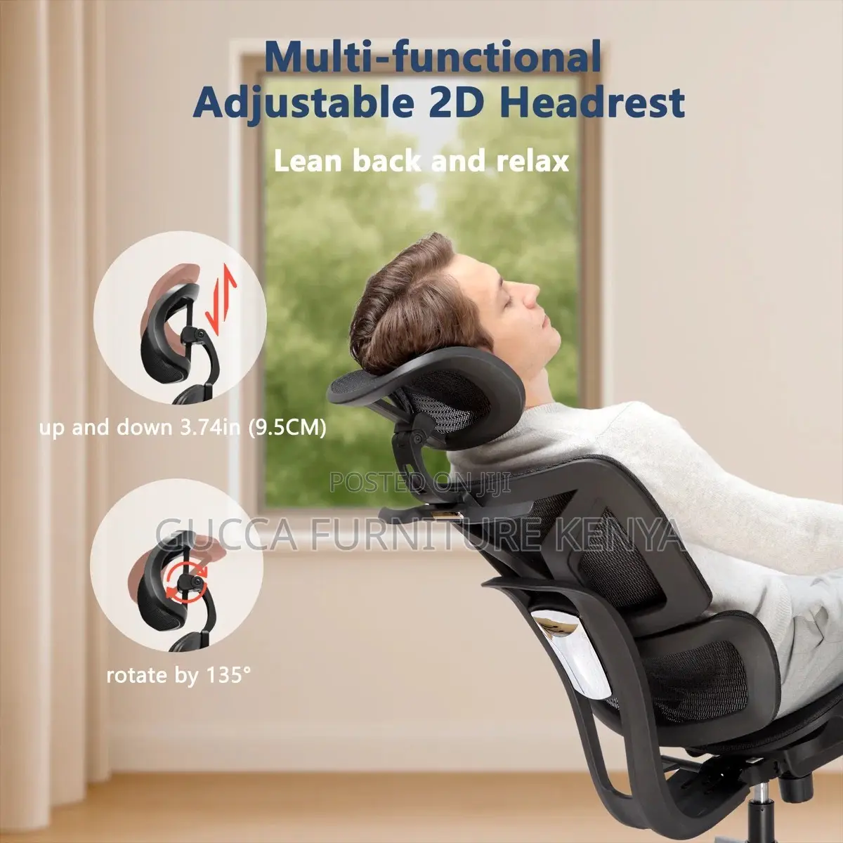 Office Full Mesh Reclining Orthopedic Ergonomic Chair