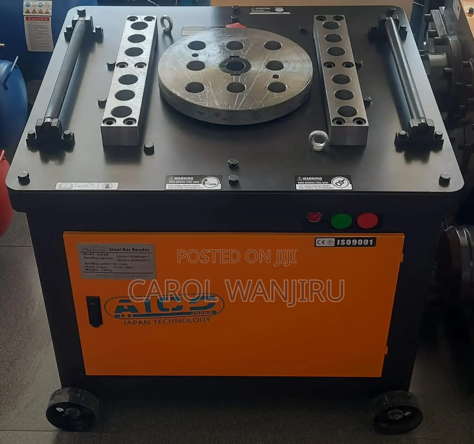 New Aico Japan Steel Bender Machine /Aico Japan Steel Bender Machine