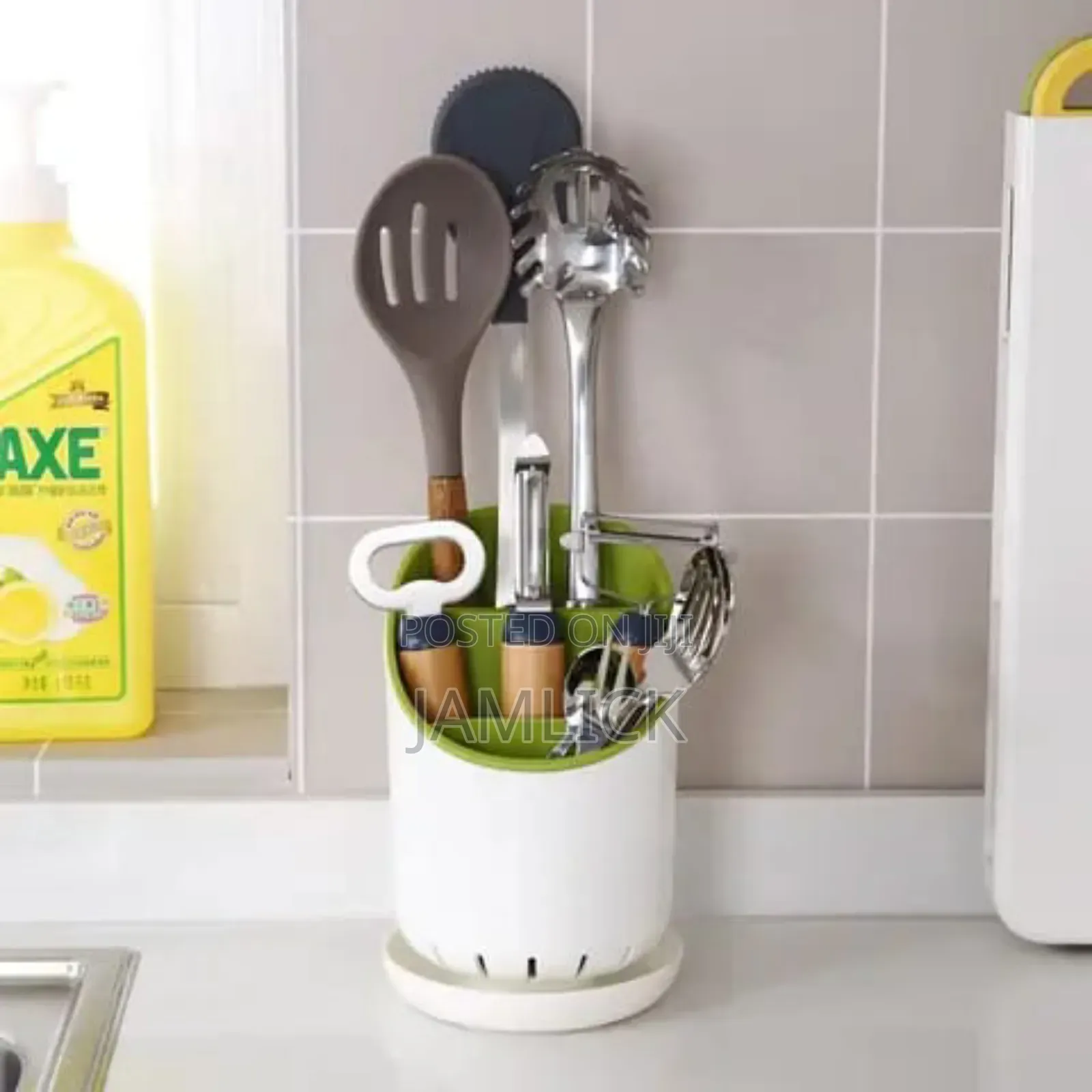 Cutlery Drainer Organizer With Safe Knife Slot - Dv