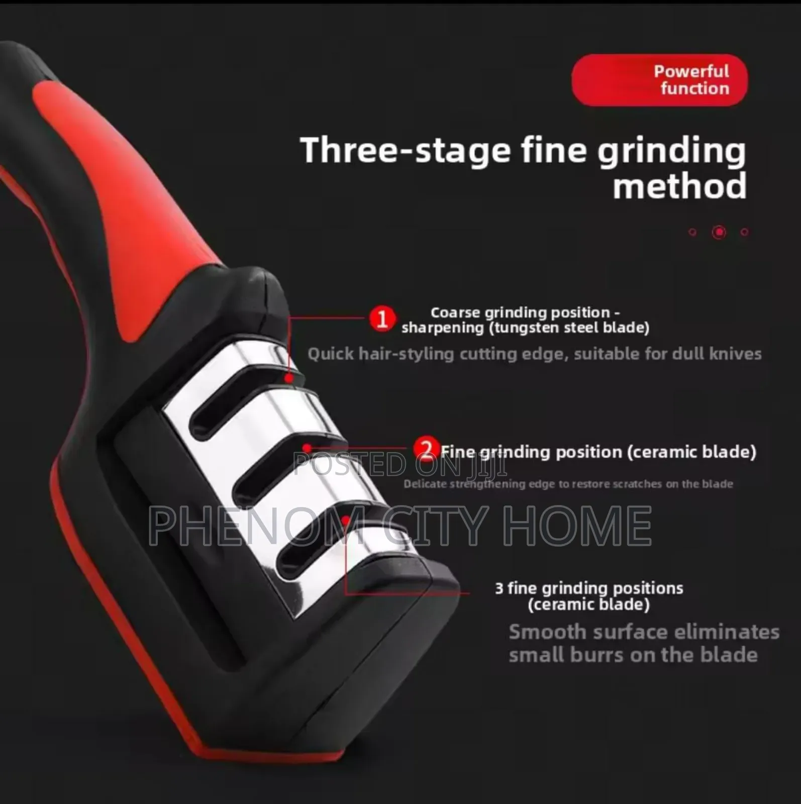 Kitchen Knife Sharpener Set Available