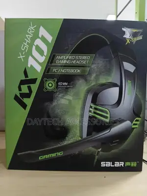 Gaming Headset Kx-101 Salar Comfortable Over Ear Headphone With Mic