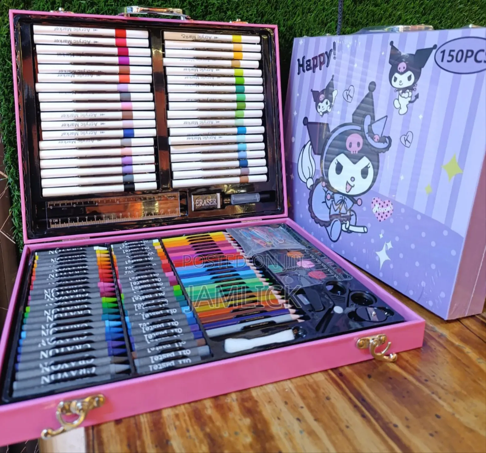 Kuromi 150pcs Wooden Art Set - Tp
