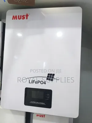 Must 5.12kwh 25.6v 200ah Lithium Battery