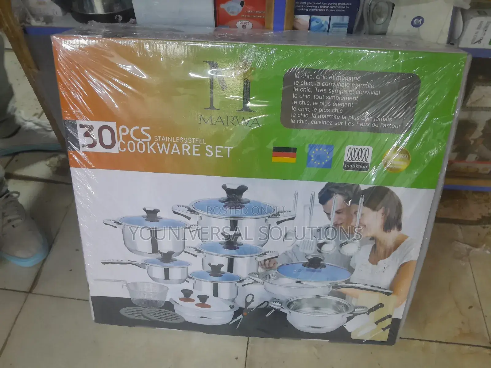 Marwa Sufuria 30pieces Cookware