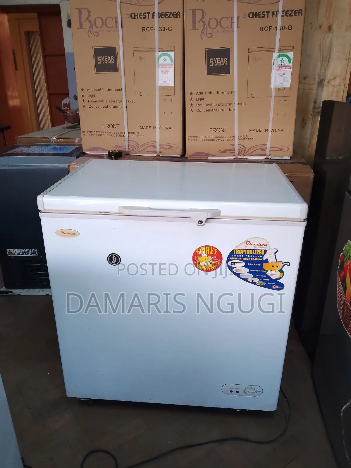 Ramtons Super Clean Deep Freezer