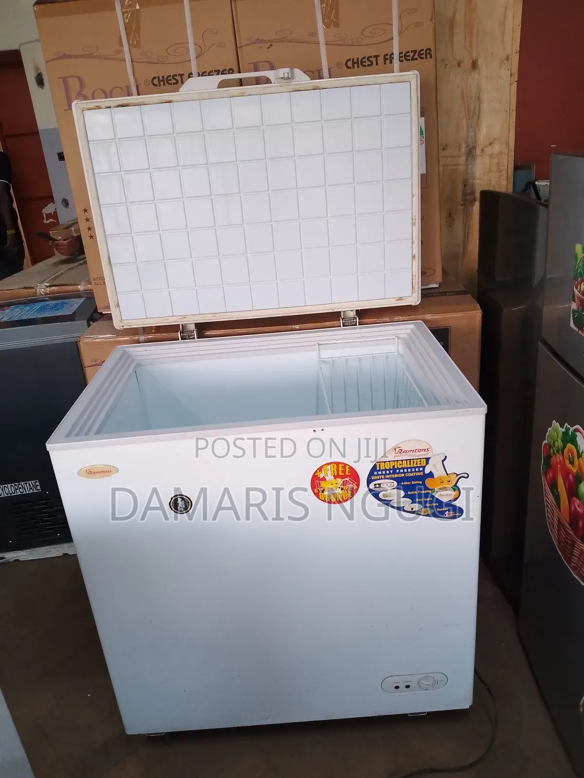 Deep Freezer White Original