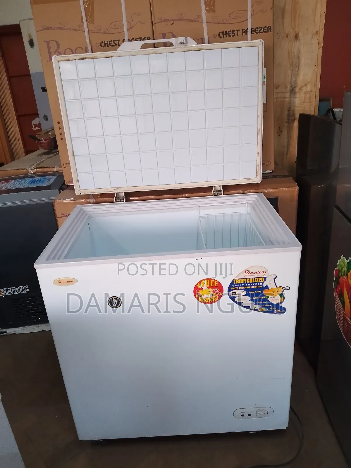 Deep Freezer White Original
