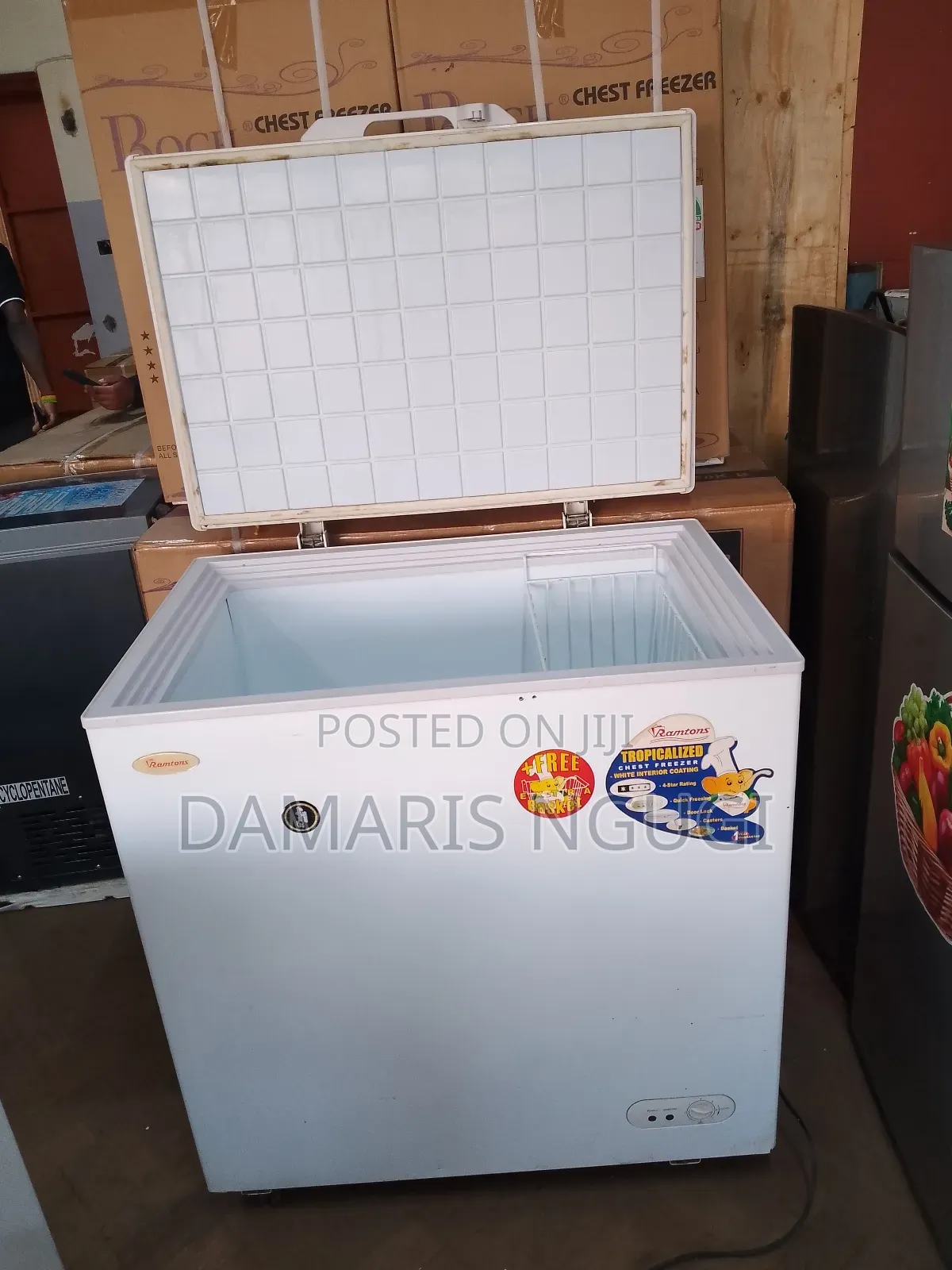 Deep Freezer White Original