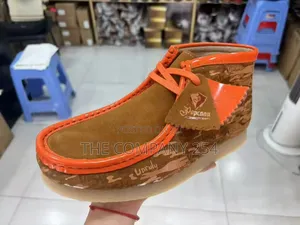 Quality Leather Casual Sued Men Rubber Sole Clarks Shoes