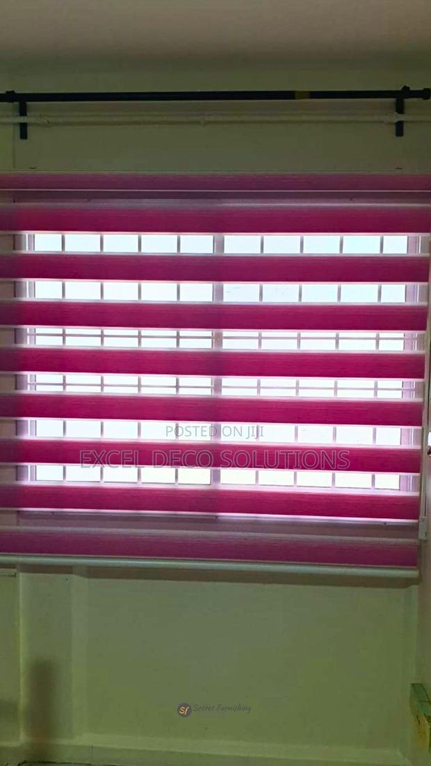 Zebra Window Blinds for Stylish Light Control in Home and Office Use