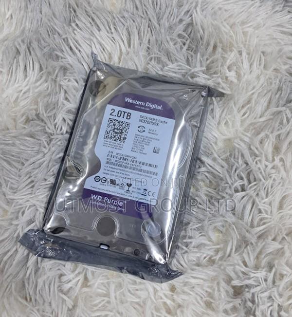 Wd Purple 2tb CCTV Drive for Stable Video Storage