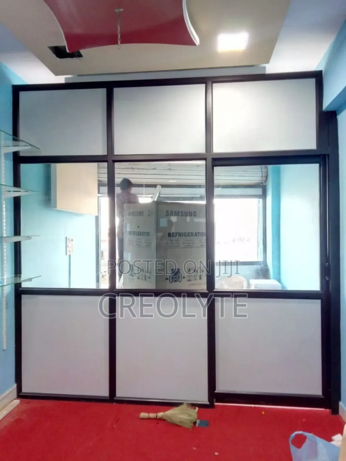 Office Partitioning Using Aluminium