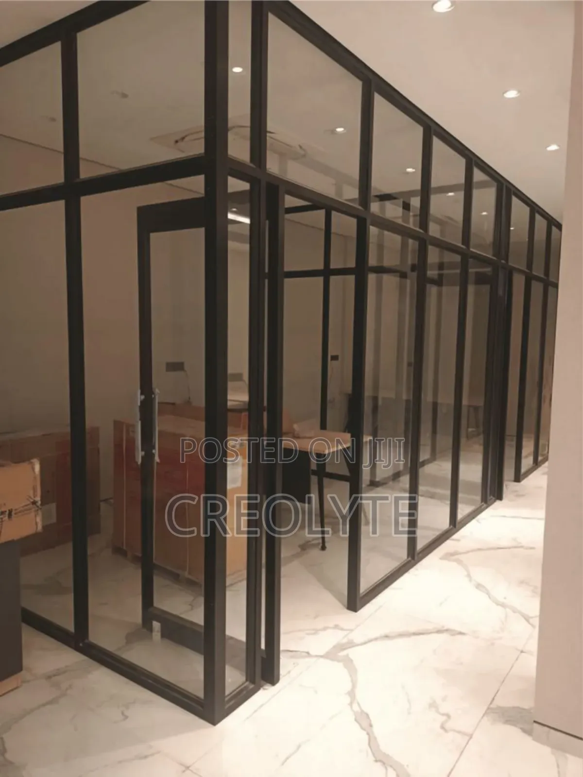 Office Partitioning Using Aluminium