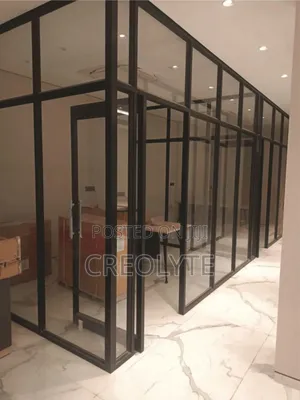 Office Partitioning Using Aluminium