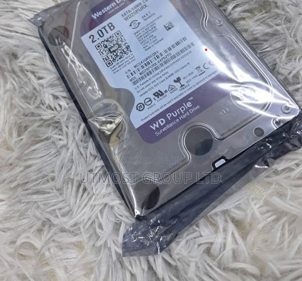 Wd 2tb Surveillance Hard Disk for Security Experts - main view