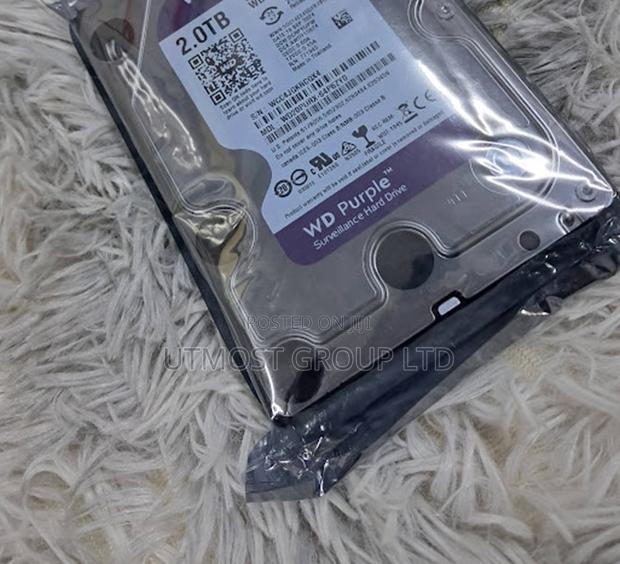 2tb Wd HDD for CCTV Cameras Clear Video Storage