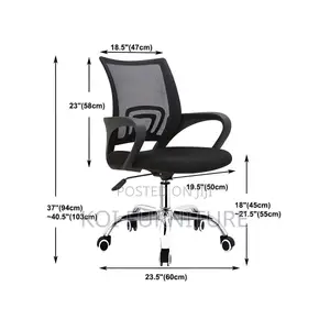 Office Chairs; Cool Fabric Clerical Mesh Office Seats
