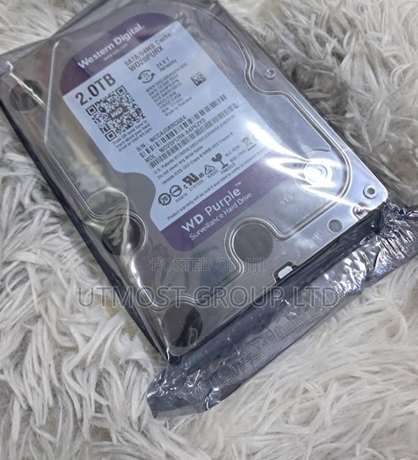 Western Digital 2tb Hard Drive for CCTV Installers