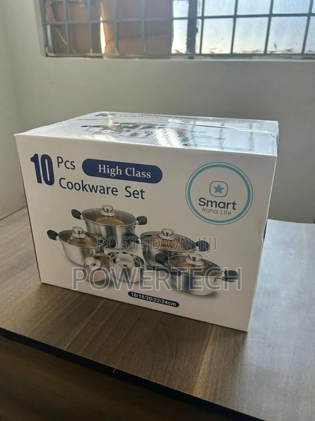 *Smart Raha Life 10pc Cookware Set