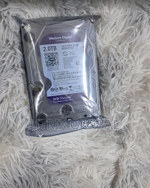 Reliable Wd 2tb Surveillance Disk for CCTV Systems