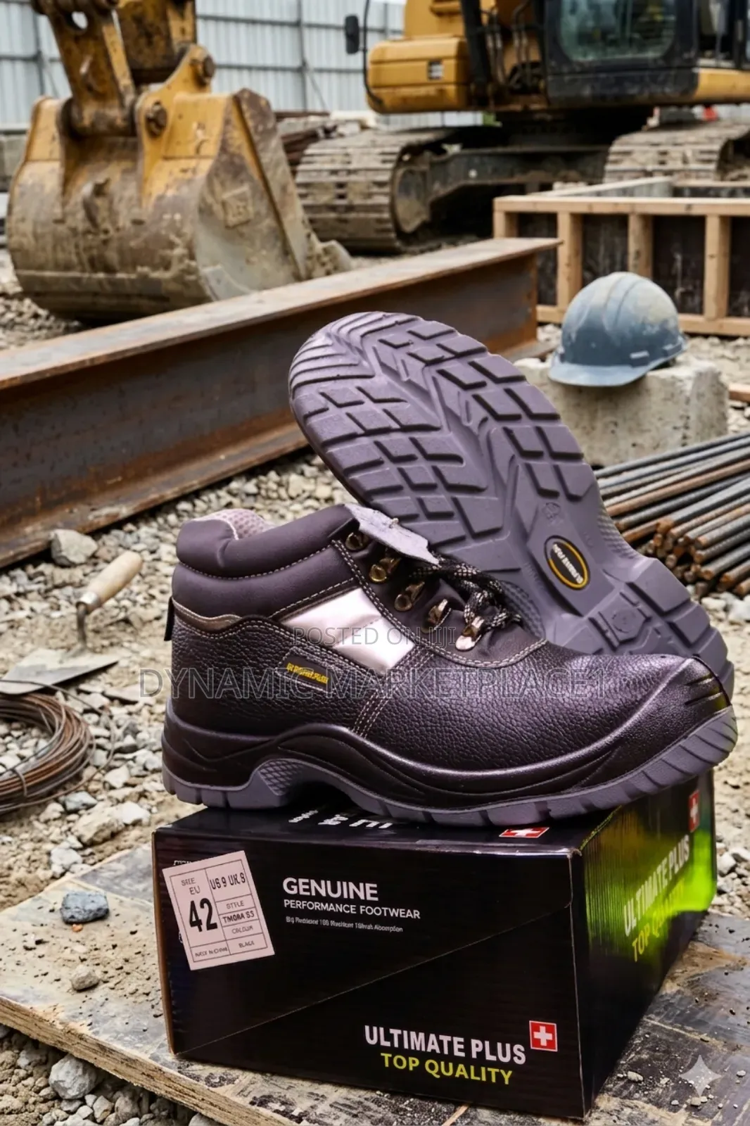 Heavy-Duty Genuine Performance Safety Boots