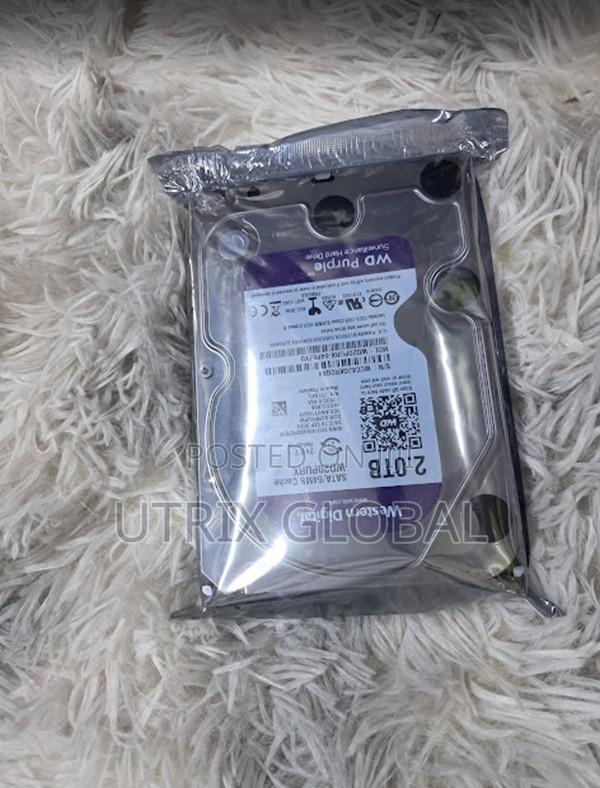 2tb Wd Purple Surveillance Drive for CCTV Cameras