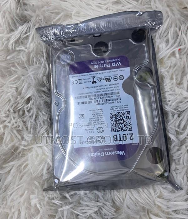 2tb Wd Purple Hard Disk for Security Camera Systems - main view