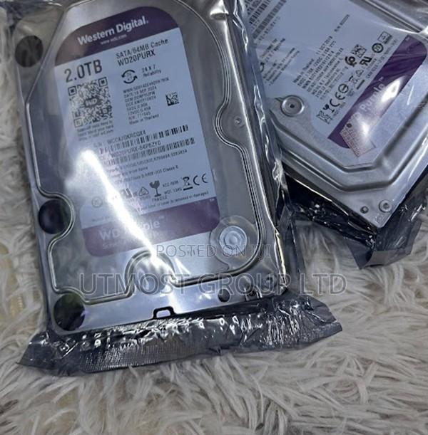 Wd 2tb Surveillance Drive Perfect for DVR and NVR