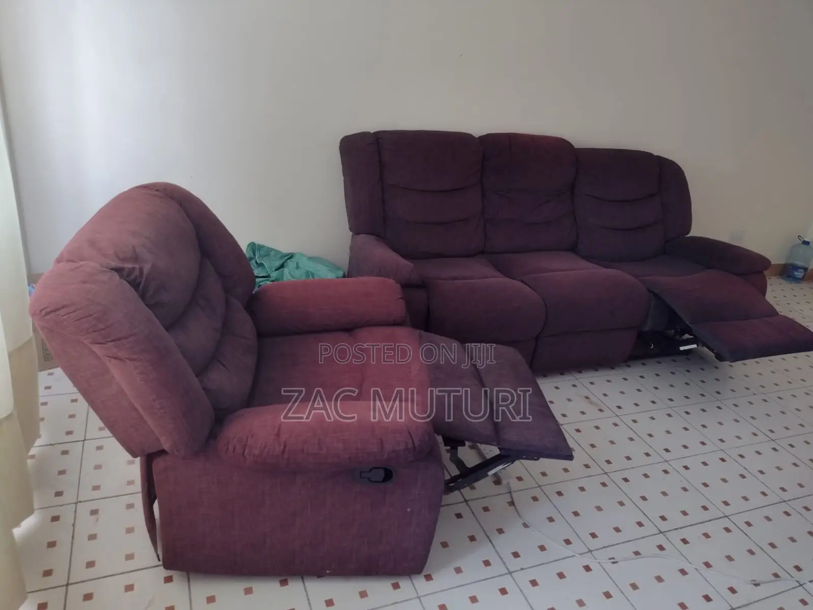 5 Seater Recliner Set