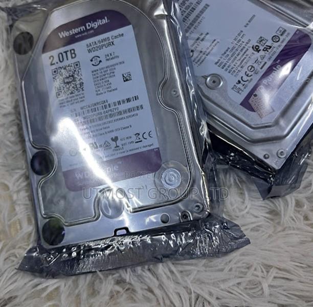 2tb Wd Hard Disk for CCTV Long Duration Recording