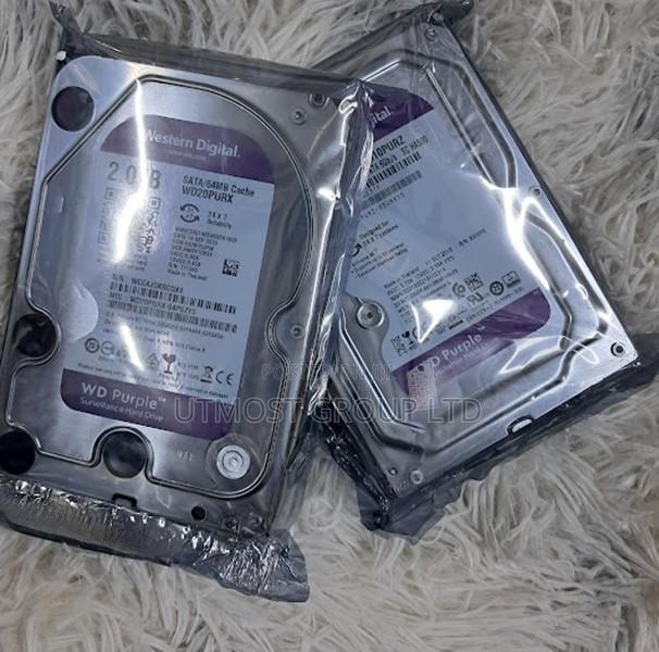 Wd Purple 2tb CCTV Storage Drive for All Systems