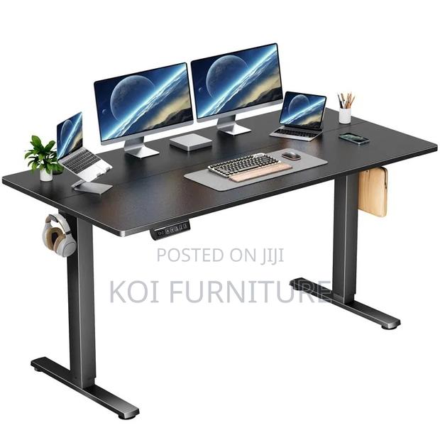 Office Desk; Home Studio Adjustable Height Digital Desk - thumbnail 4