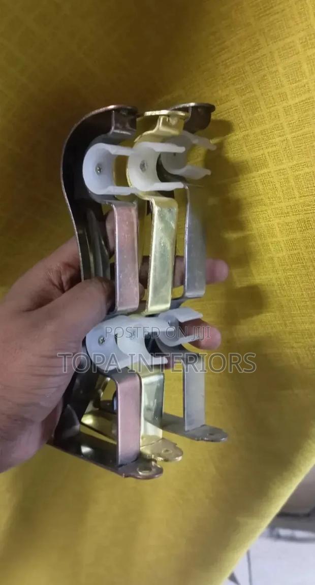Locally Fabricated Strong Curtain Rod Wall Brackets