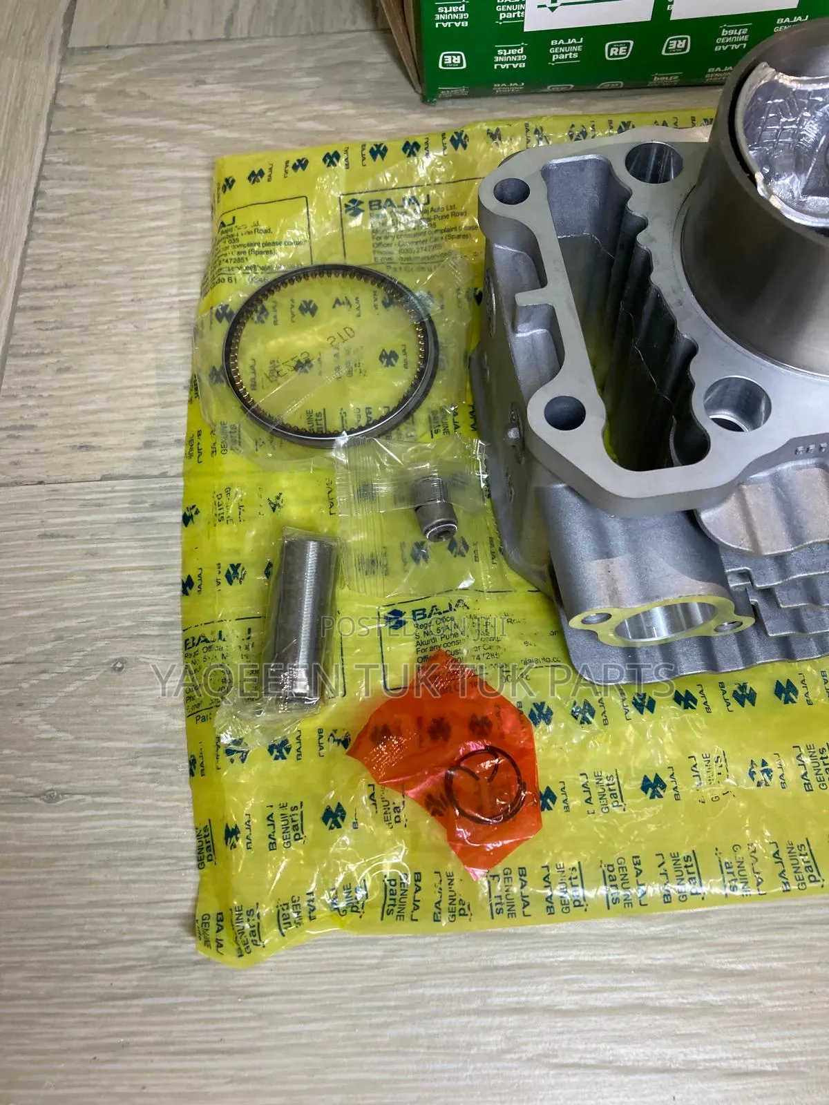 Bajaj Tuk Tuk Cylinder Block Piston Kit