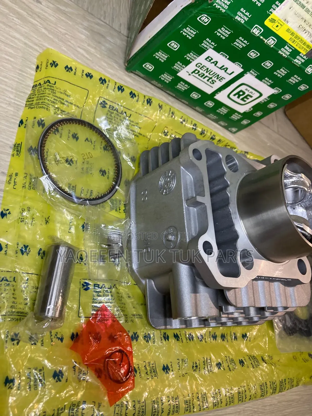 Bajaj Tuk Tuk Cylinder Block Piston Kit