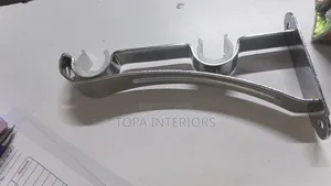 Heavy Duty Double and Single Curtain Rod Brackets