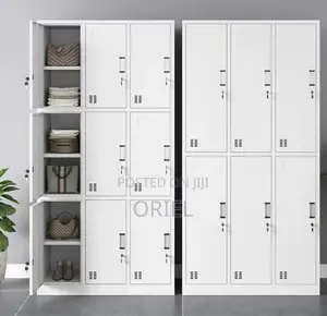 Modern Office Cabinet : Office Storage 9-Door Steel Cabinet