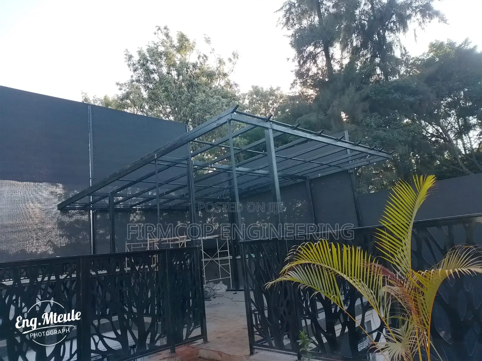 Ongoing Pergola Installation