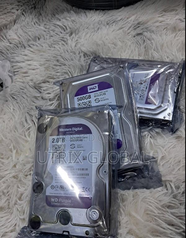 Wd 2tb HDD for CCTV DVR NVR Security Installations