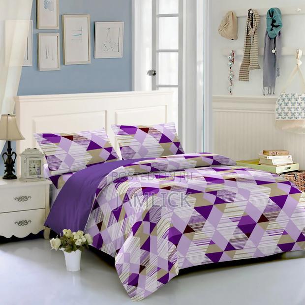 6pcs Pure Cotton Double-Sided Duvet Cover Set - Tr - thumbnail 2