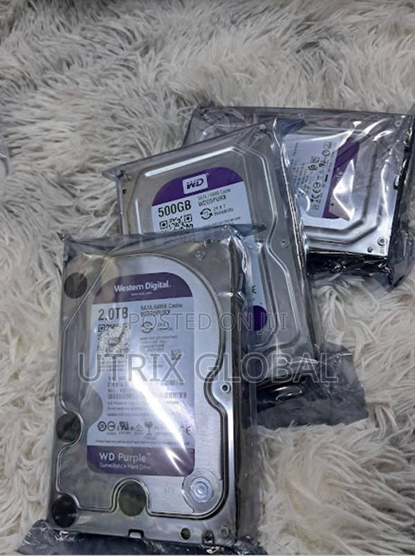 Western Digital 2tb HDD for CCTV Recording Systems