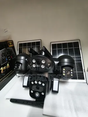4 Lens Independent Lens CCTV 4g Solar Camera