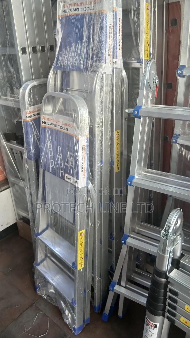 3 Step Folding Ladder - thumbnail 3