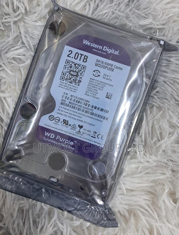2tb Western Digital Hard Disk for Security Cameras - main view