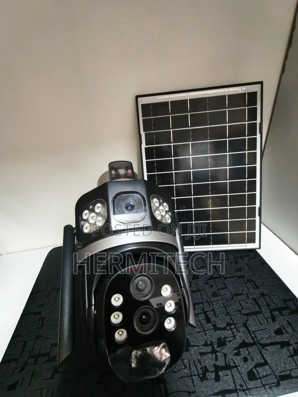 Dual Lens Constant, High Definition Videos 4g Sim Solar Powered