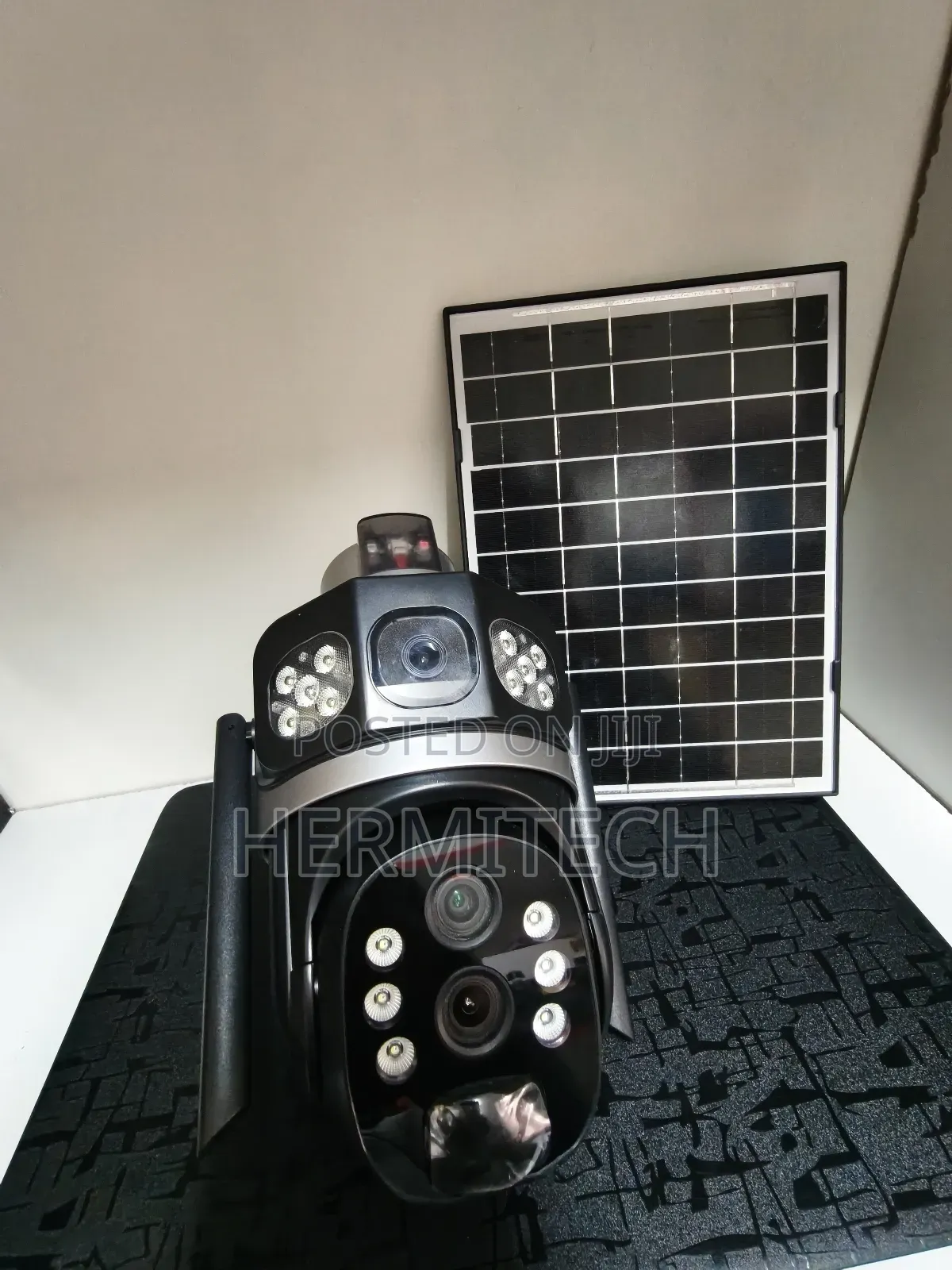 Dual Lens Constant, High Definition Videos 4g Sim Solar Powered