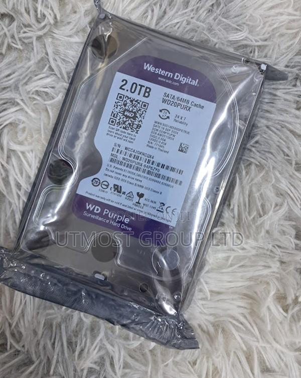 Wd 2tb CCTV Storage Drive for Cameras DVR and NVR