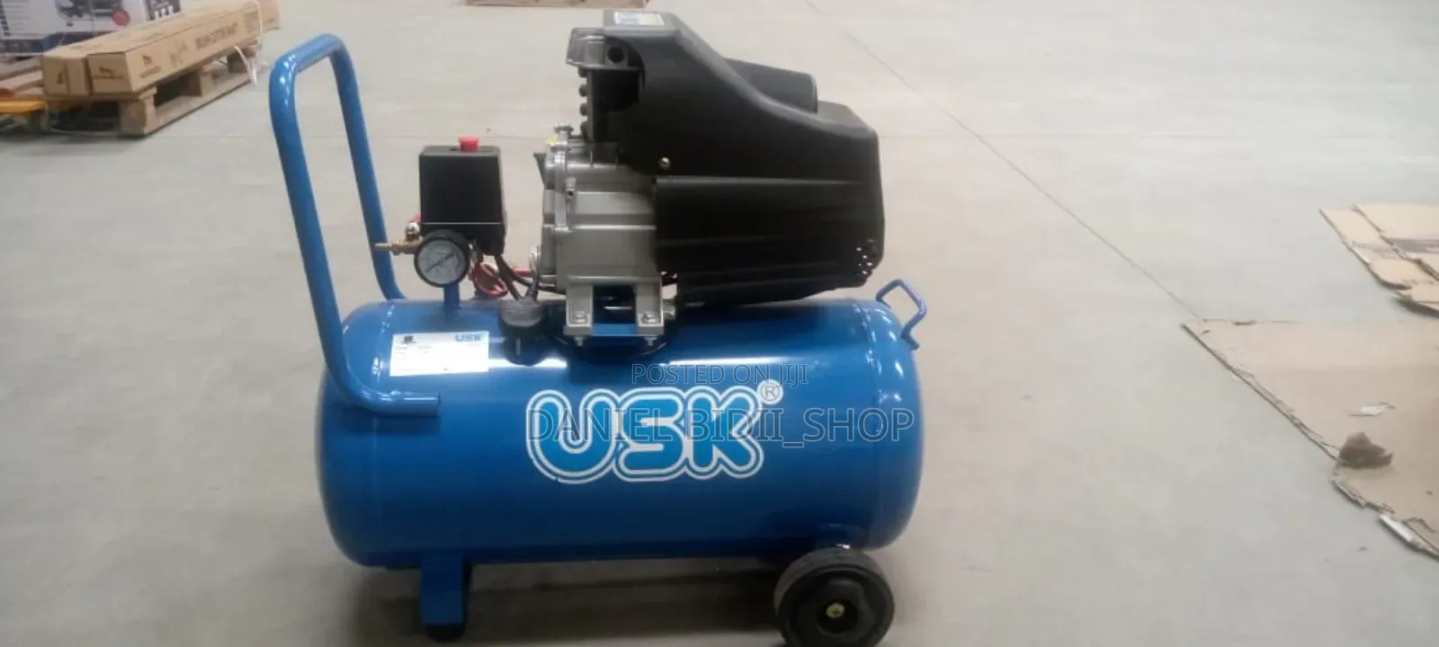 Usk Air Compressor 50ltrs Low Noise